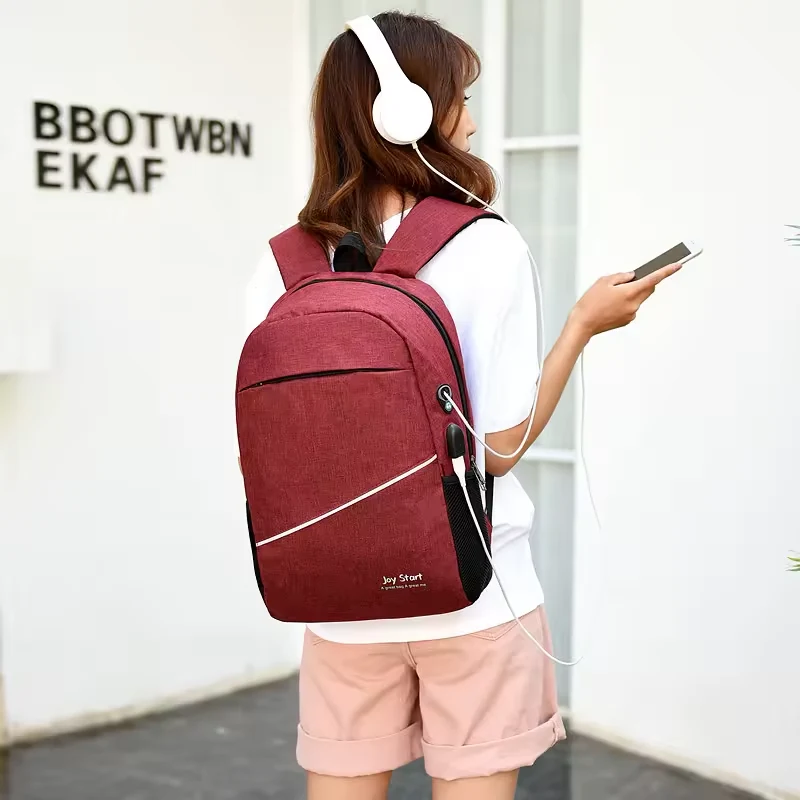 Reflective Polyester Daypack with Cushioned Back Panel product reference image