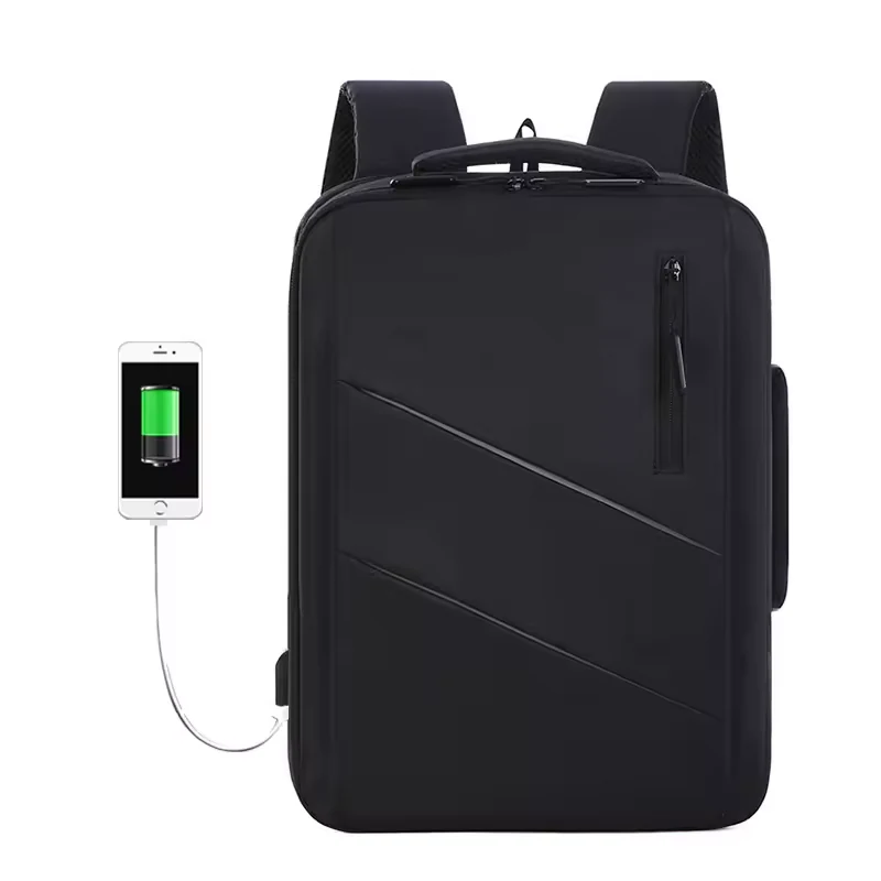 15.6-Inch Oxford Laptop Backpack with Multiple Compartments and USB Access product reference image