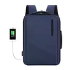 15.6-Inch Oxford Laptop Backpack with Multiple Compartments and USB Access Blue color SKU reference