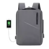 15.6-Inch Oxford Laptop Backpack with Multiple Compartments and USB Access Gray color SKU reference