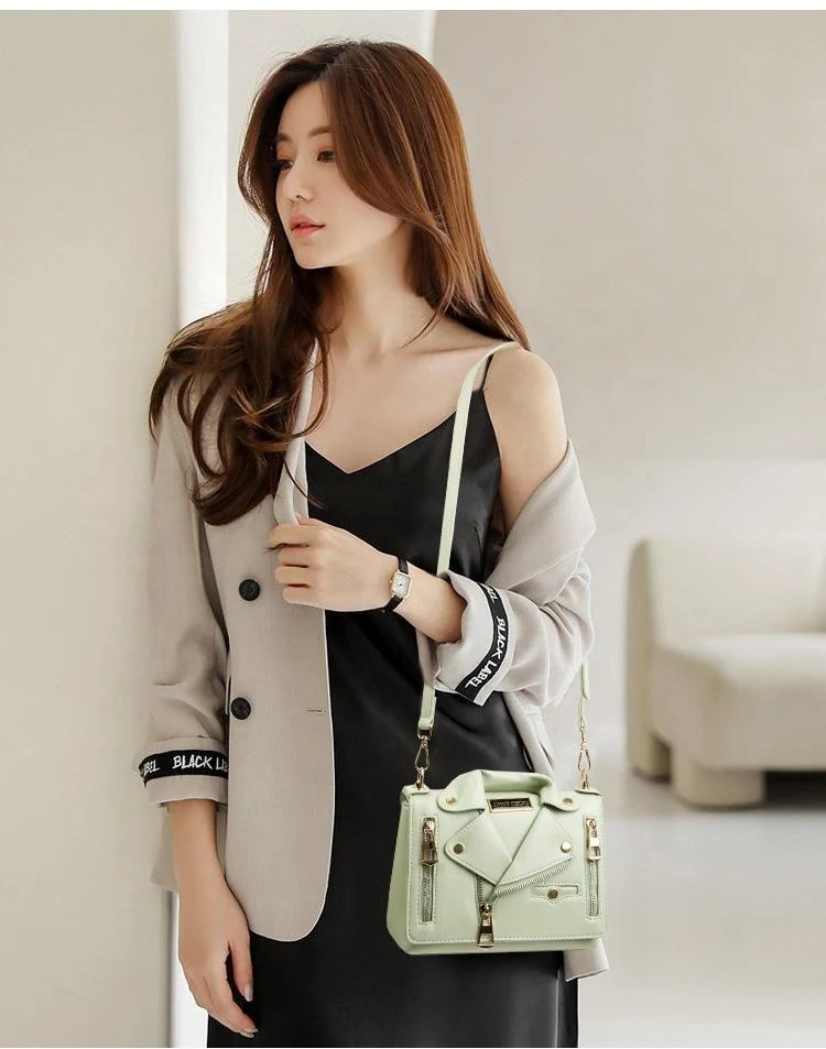 PU Envelope Mini Shoulder Bag with Removable Strap product reference image