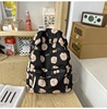 Color-Block School Backpack with Hidden Front Pocket Color reference 01 color SKU reference
