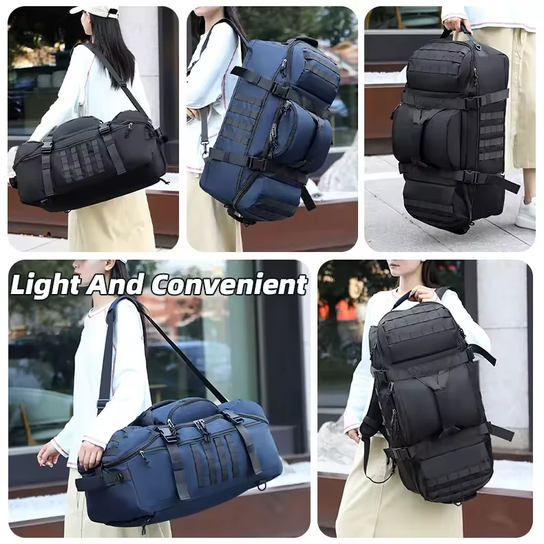 Travel Daypack with Built-In Mesh Pocket & Buckle product reference image