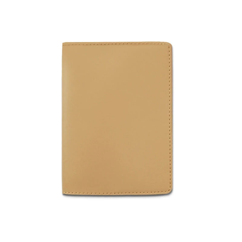 Genuine Leather Passport Holder & Luggage Tag Set Yellow Passport Case color SKU reference
