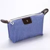 Nylon Color-Block Makeup Organizer Bag in Two Sizes Design reference 15 color SKU reference