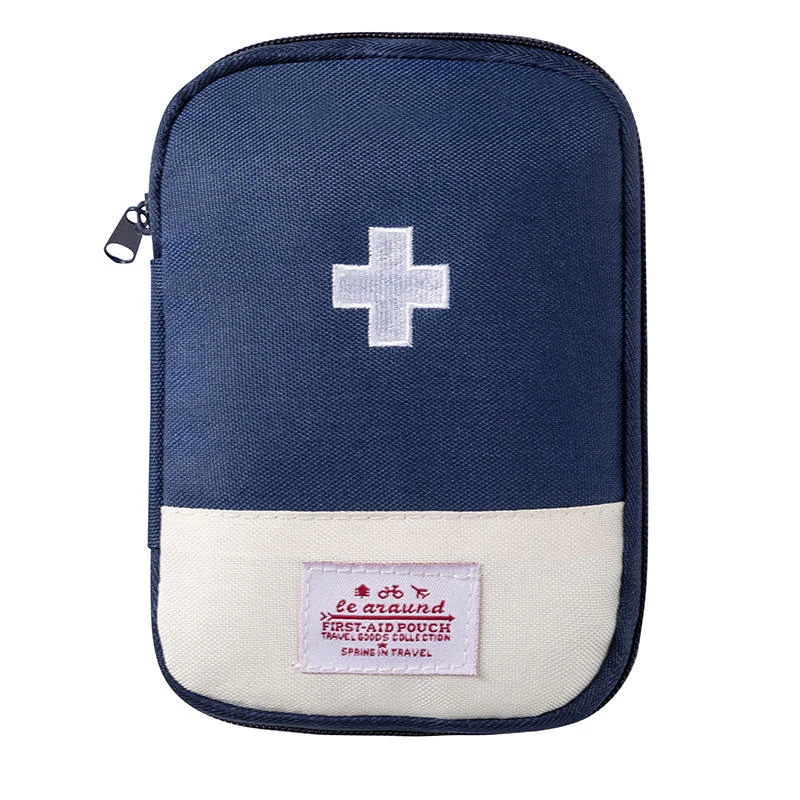 Oxford First Aid Medical Pouch with Mesh Pocket · Two Sizes Blue · 10.5 x 15 cm SKU overview reference