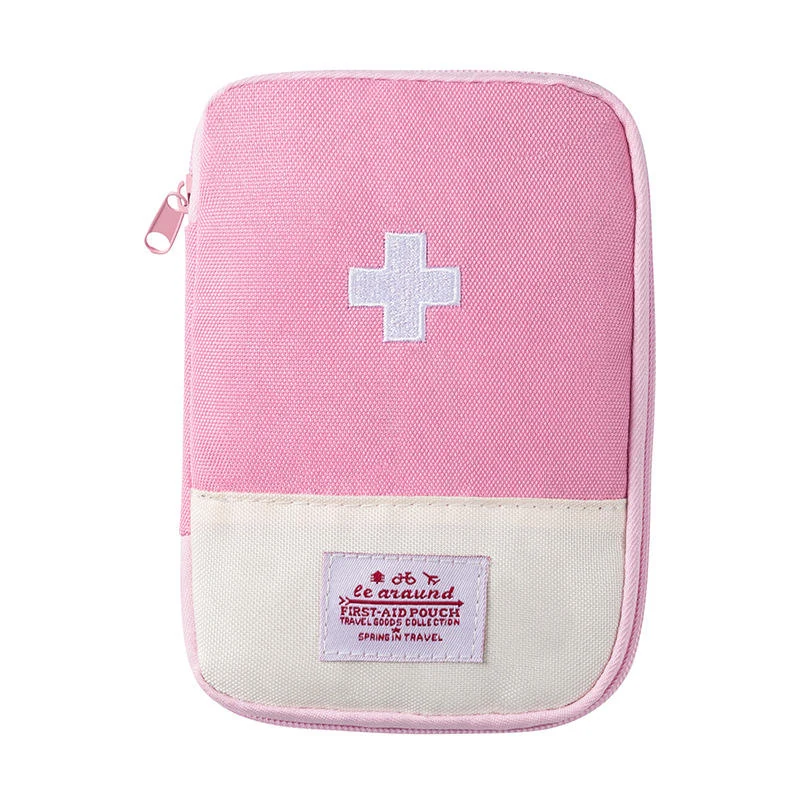 Oxford First Aid Medical Pouch with Mesh Pocket · Two Sizes Pink · 10.5 x 15 cm SKU overview reference