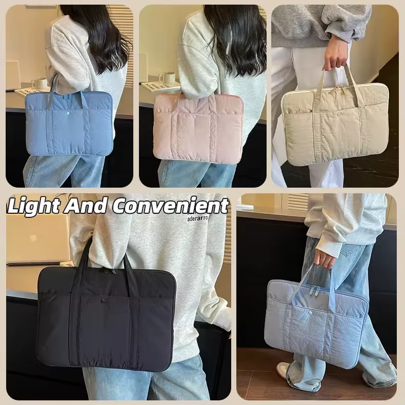 5 L Minimalist Polyester Laptop Tote product reference image