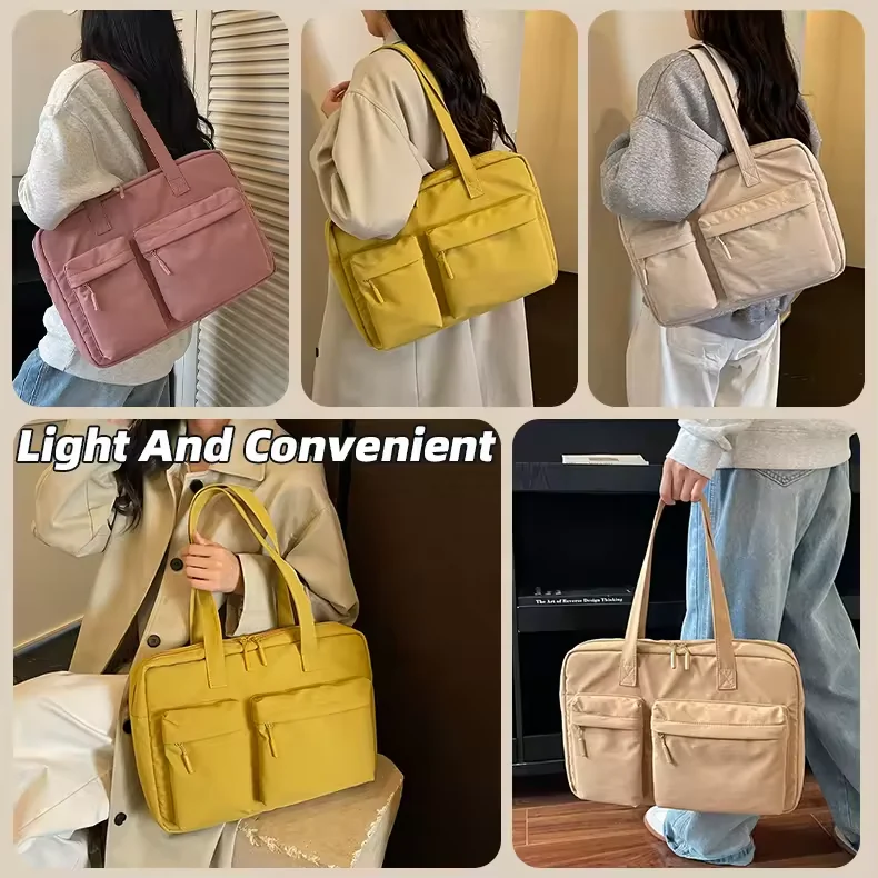 8 L Canvas Tote with Exterior Pocket product reference image
