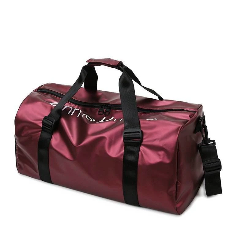 Gym Duffel with Wet-Dry Storage and Seven Color References Red color SKU reference