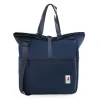 Nylon Travel Shoulder Bag with Anti-Theft Pocket Green color SKU reference