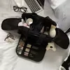 Large Oxford Travel Makeup Organizer with Compartments Black SKU overview reference