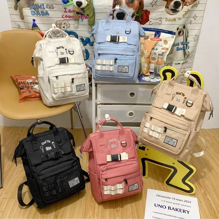 Multifunctional Nylon Travel and School Backpack product reference image