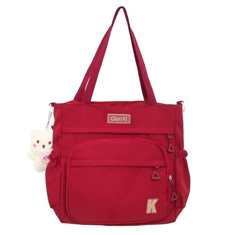Two-Style School Backpack Set with Five Color Options Red · Style 2 SKU overview reference