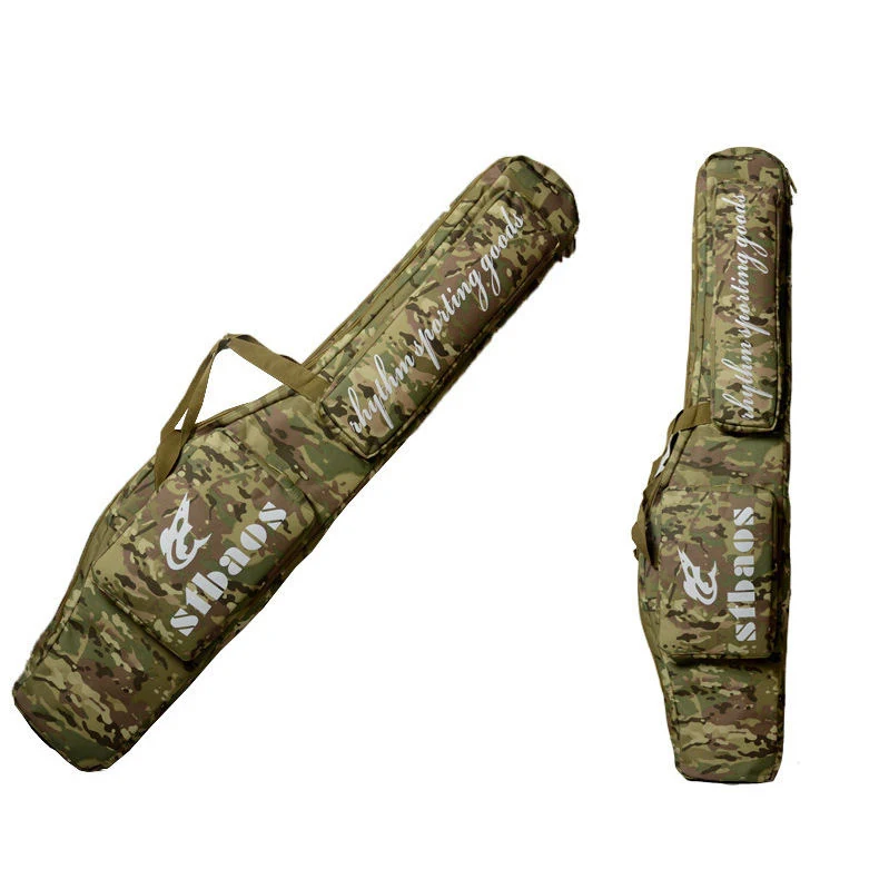 20 L Fishing and Rod Carry Bag with Eight Variant Images Green color SKU reference