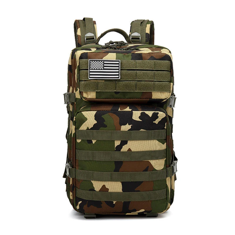 45 L MOLLE Tactical Backpack with Fifteen Variant References Variant 3 color SKU reference