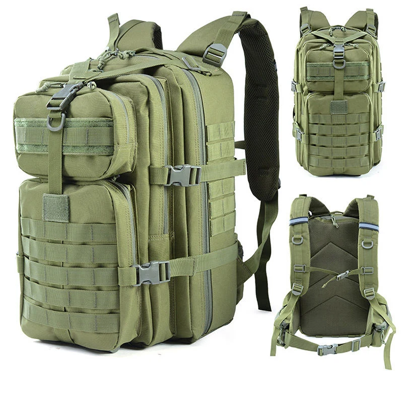 37 L MOLLE Tactical Backpack in Three Colors Army green color SKU reference