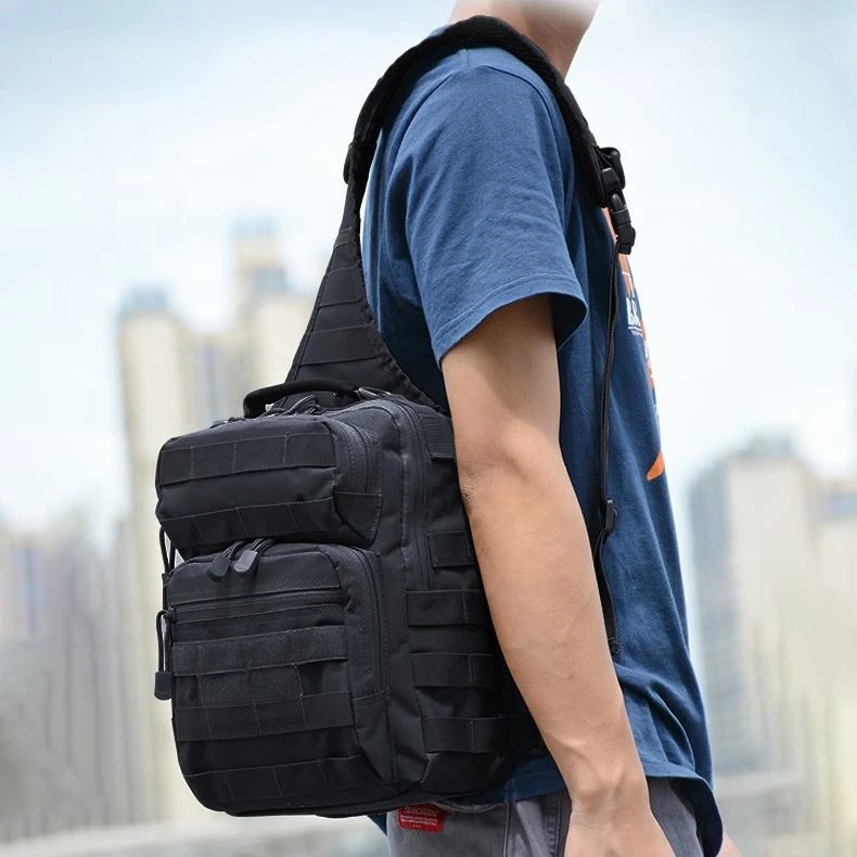 Lightweight Tactical Chest and Crossbody Bag in Four Colors product reference image