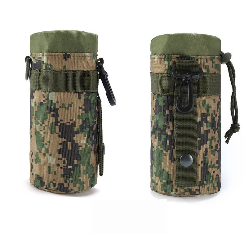 MOLLE Tactical Water Bottle Waist Pouch with Five Variants Variant 2 color SKU reference