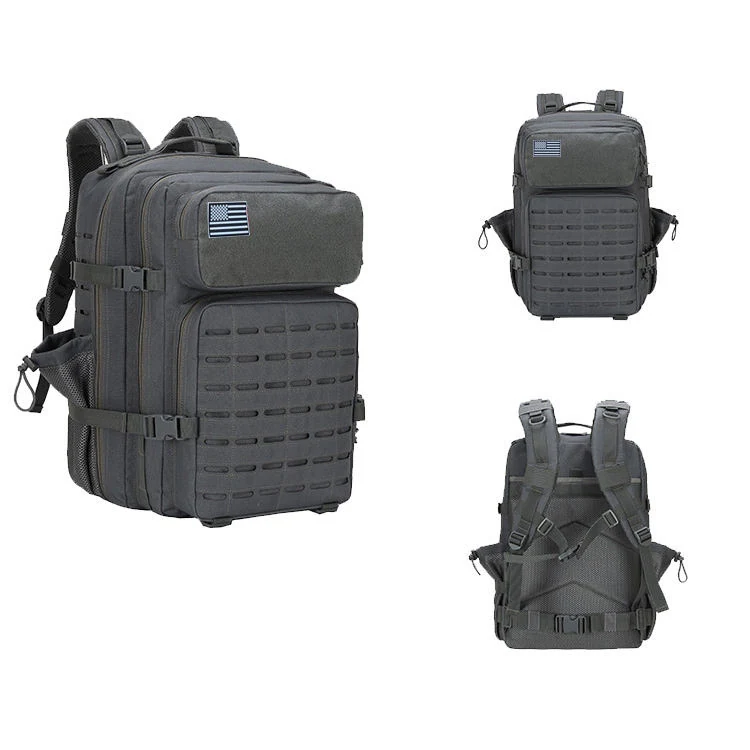 45 L MOLLE Tactical Backpack with Nine Variant References Variant 3 color SKU reference