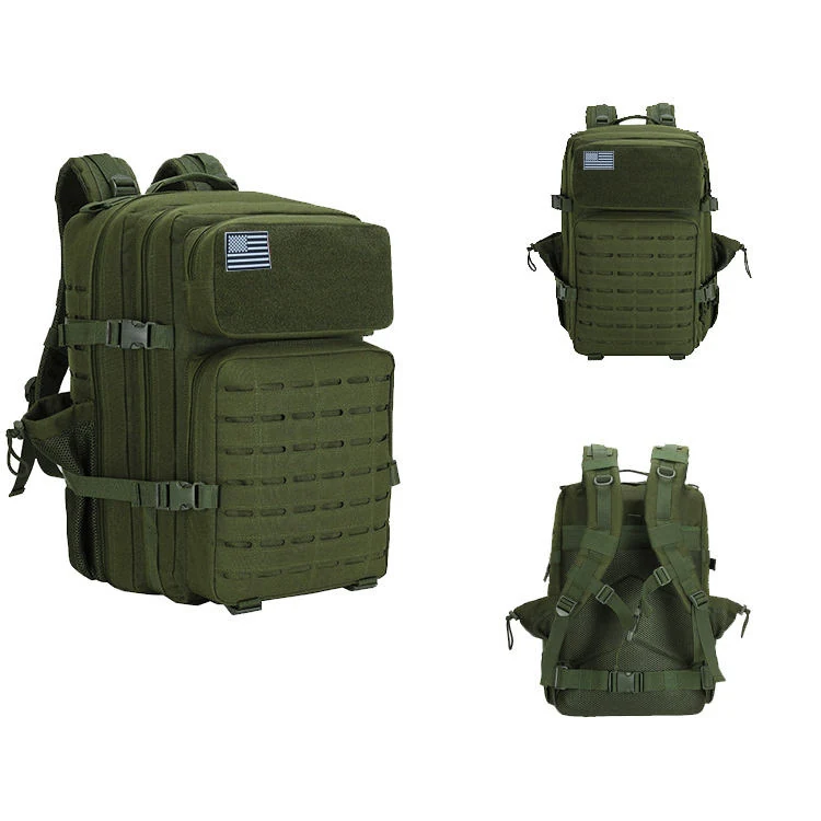 45 L MOLLE Tactical Backpack with Nine Variant References Variant 4 color SKU reference