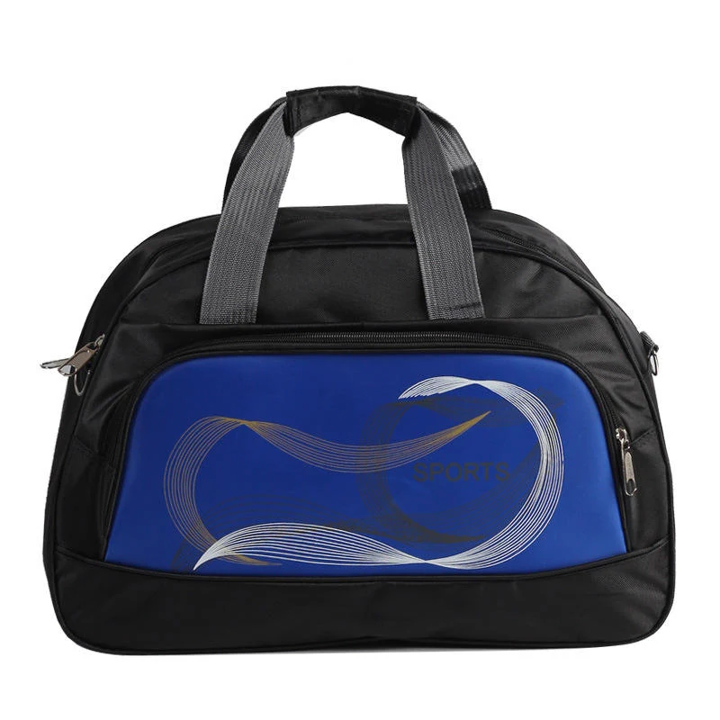 Lightweight Oxford Travel Duffel in Four Colors Deep blue color SKU reference
