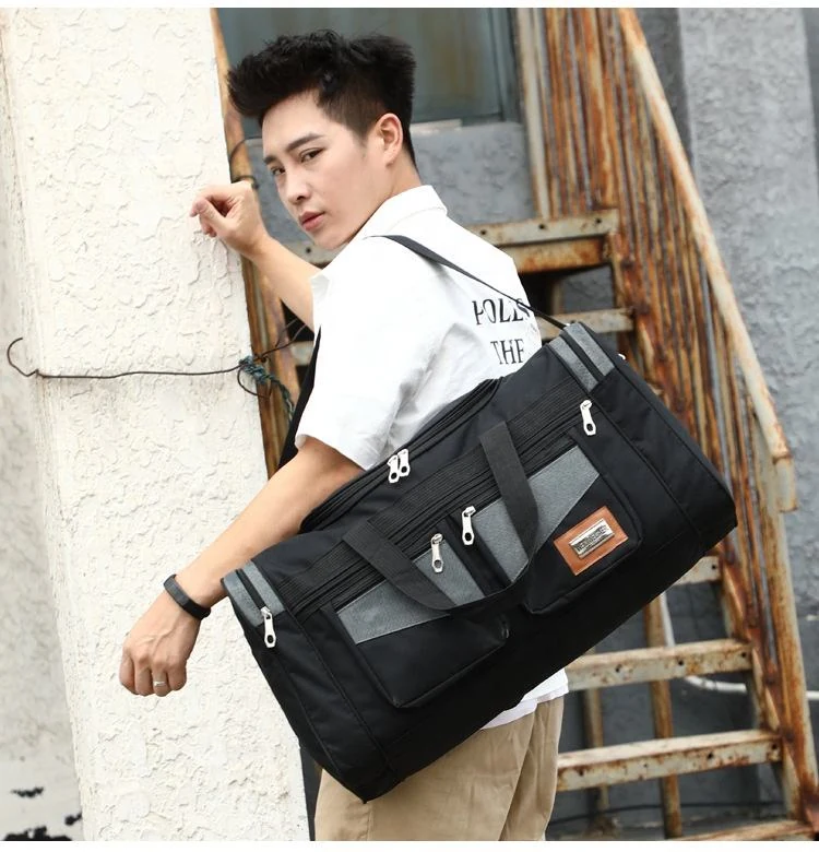 Portable Oxford Travel Duffel in Three Colors product reference image
