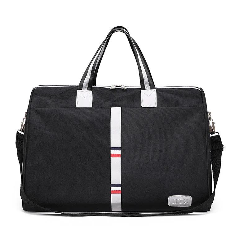 Canvas Yoga & Travel Duffel in Four Colors Black color SKU reference