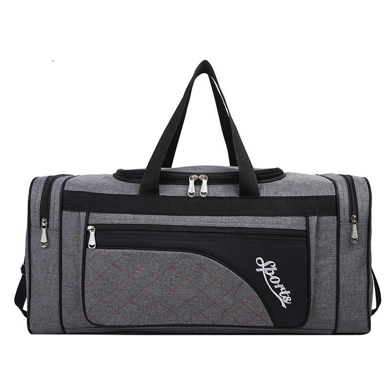 Foldable Oxford Cloth Travel Duffel in Four Colors Dark grey · reference 2 color SKU reference