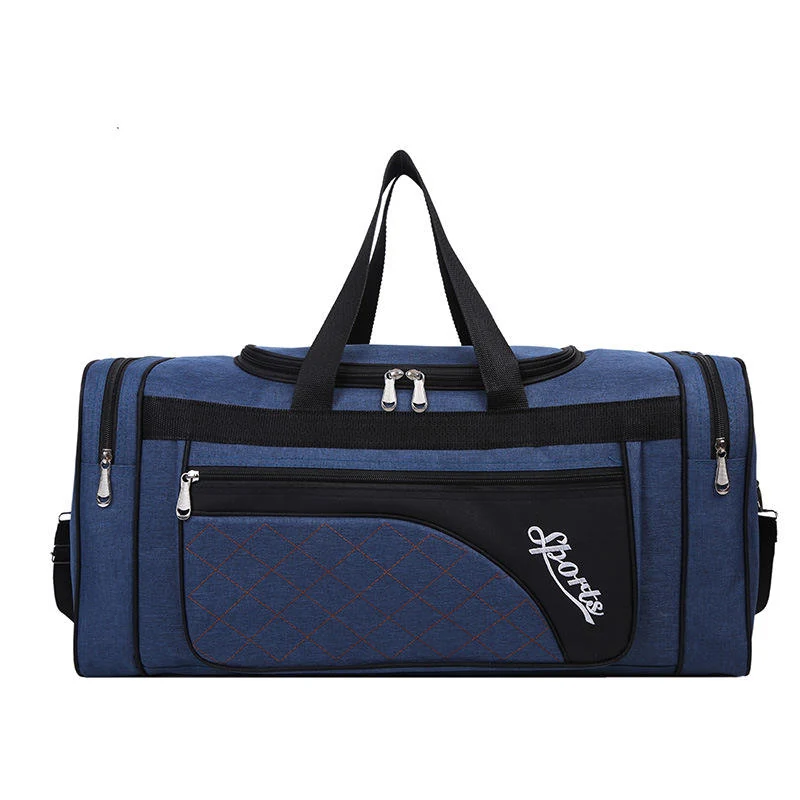 Foldable Oxford Cloth Travel Duffel in Four Colors Deep blue · reference 2 color SKU reference