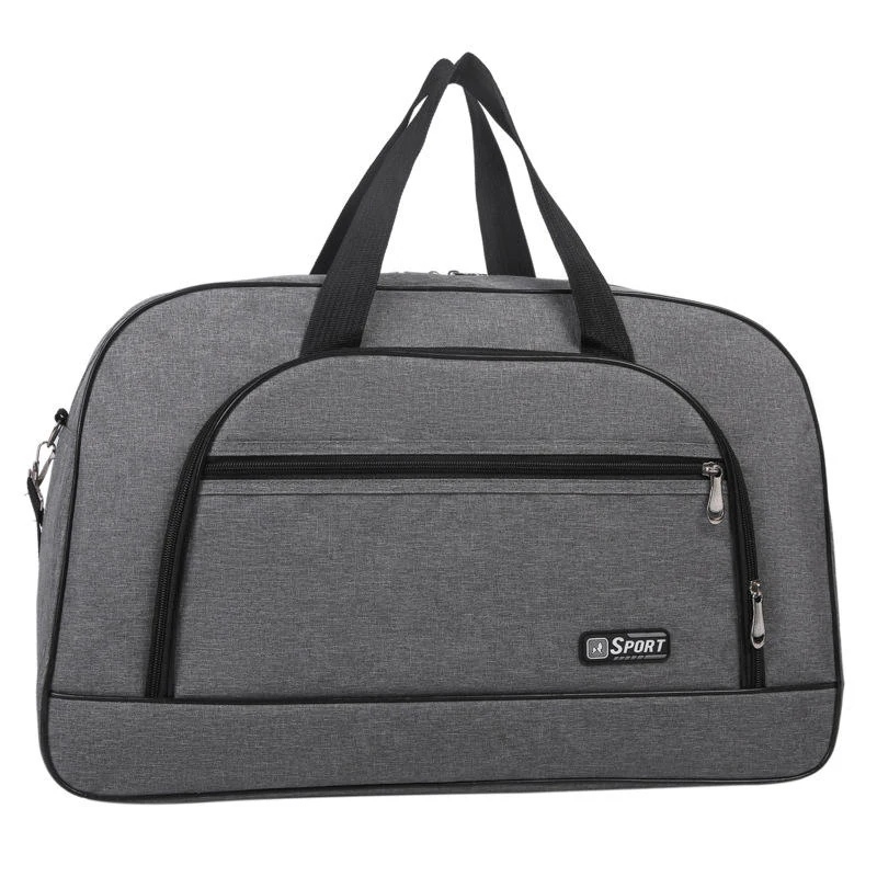 Minimalist Oxford Cloth Travel Organizer in Two Sizes Dark grey color SKU reference
