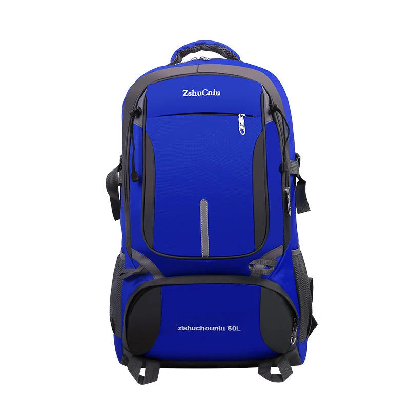 Multi-Size Oxford Cloth Outdoor Travel Backpack Sky blue color SKU reference