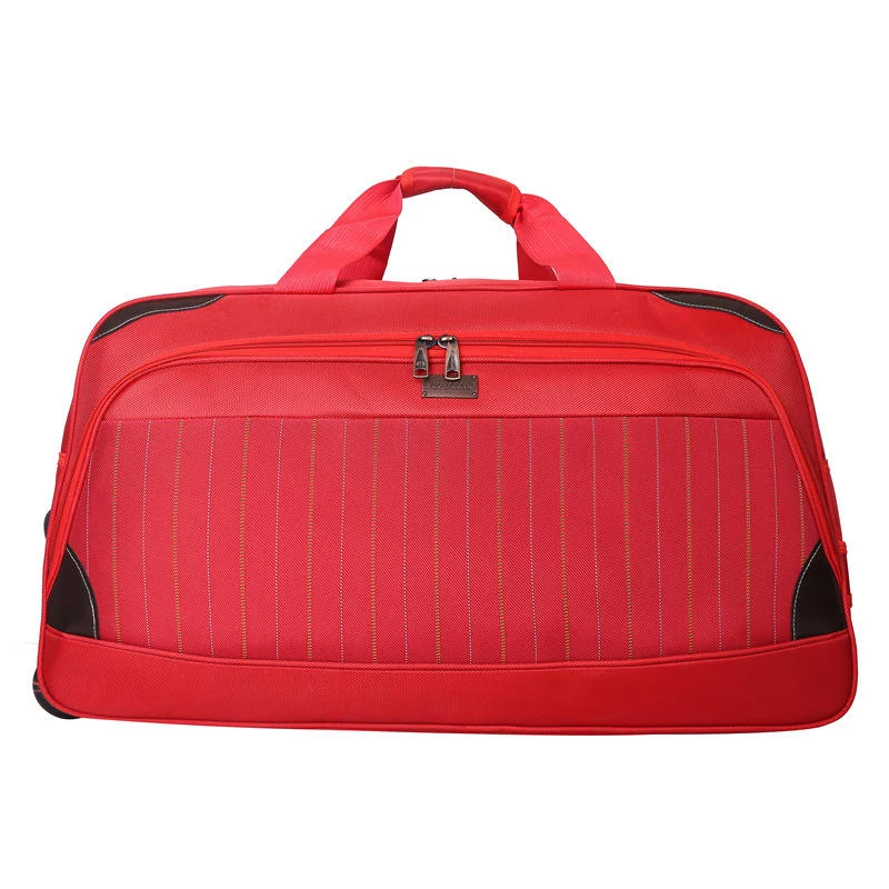 Foldable Oxford Cloth Trolley Travel Organizer Burgundy · reference 2 color SKU reference