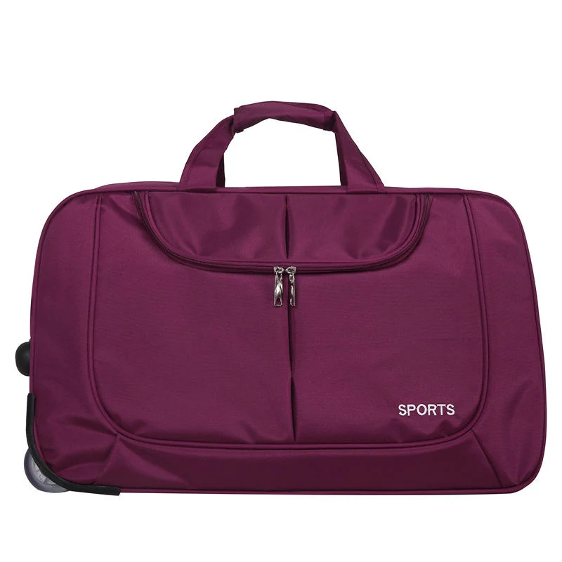 Oxford Cloth Trolley Travel Organizer Duffel Purple · reference 1 color SKU reference