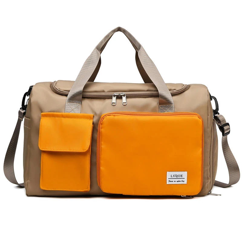 Oxford Travel Organizer Duffel Bag Dark khaki color SKU reference