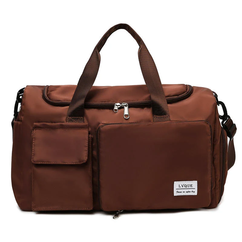 Oxford Travel Organizer Duffel Bag Dark brown color SKU reference