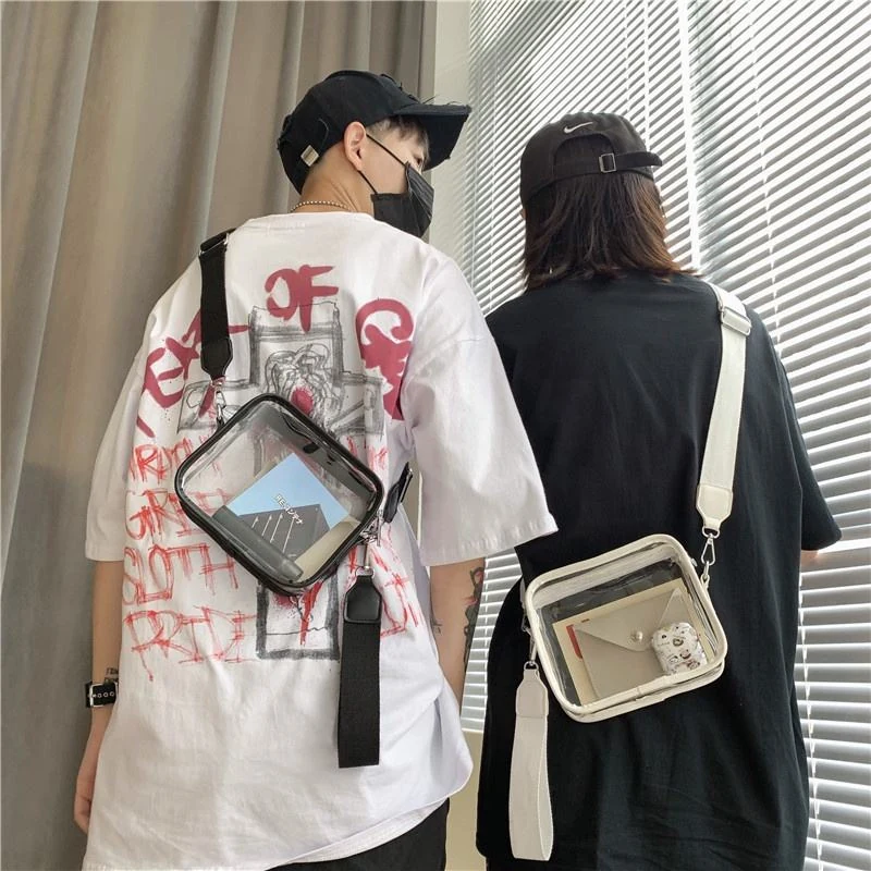 PVC Transparent Phone Crossbody Bag product reference image