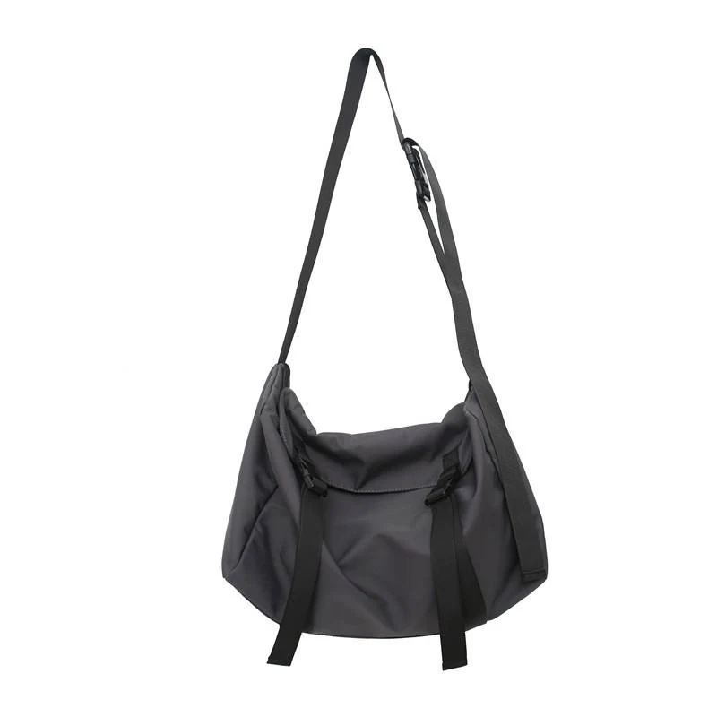 Polyester Everyday Crossbody Shoulder Bag Gray color SKU reference