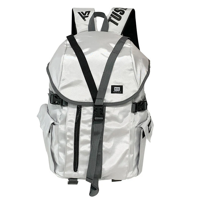 Nylon and Oxford Utility Backpack Gray color SKU reference