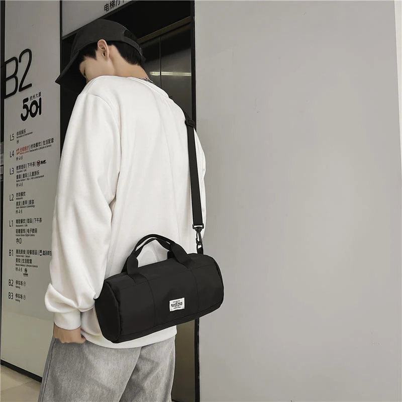 Polyester Cylinder Mini Crossbody Bag product reference image