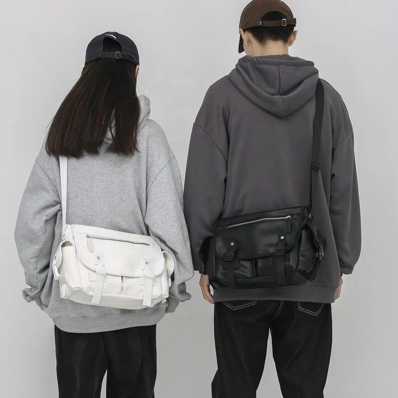 PU Crossbody Shoulder Bag with Cartoon Detail product reference image