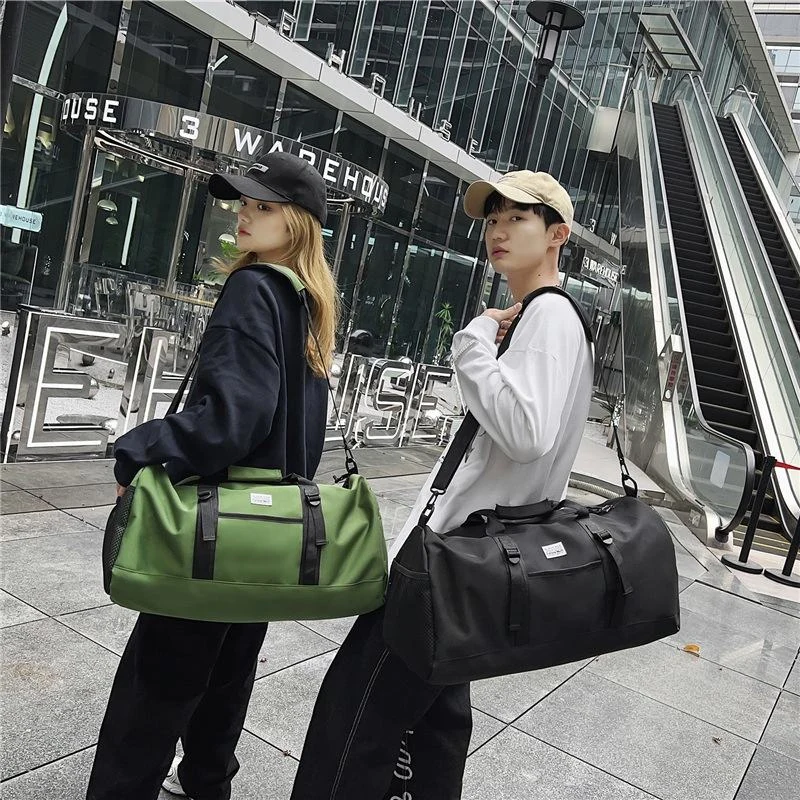 Nylon Gym and Travel Duffel with Folded Profile product reference image