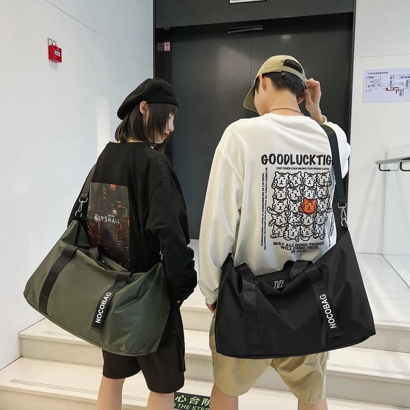 Nylon Gym Duffel Weekender with Foldable Profile product reference image