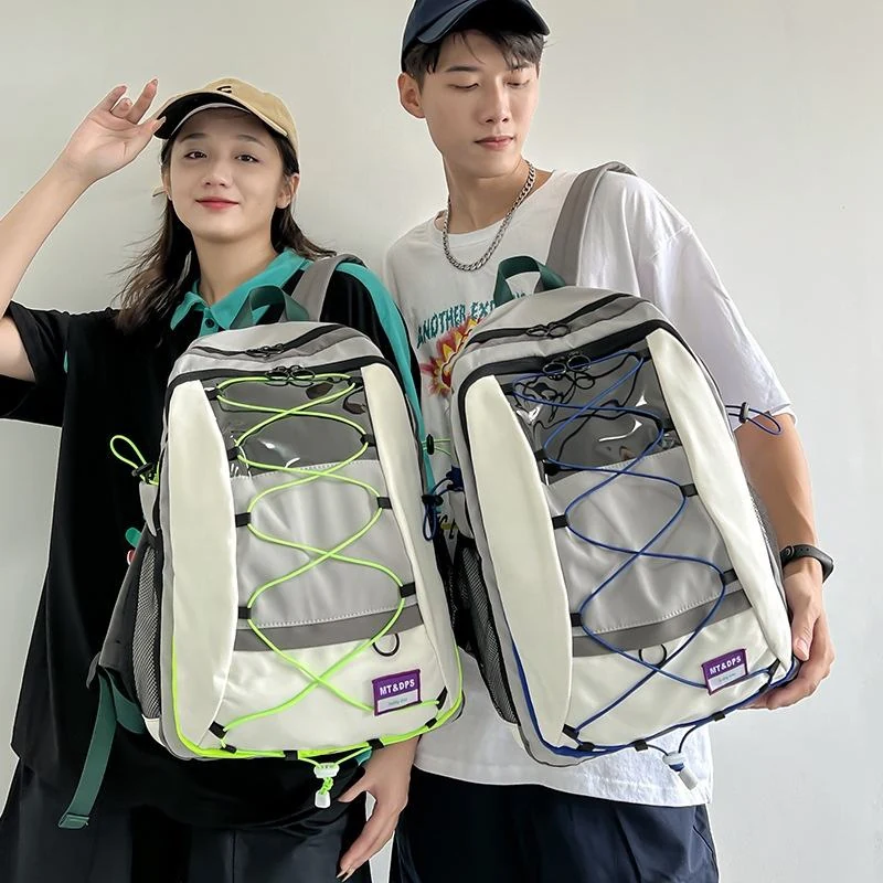 Transparent PVC Student and Travel Backpack product reference image