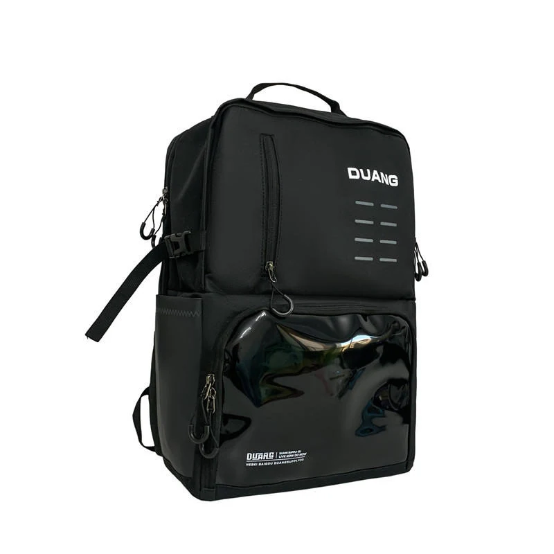 Student and Travel Backpack with Internal Compartment Black color SKU reference
