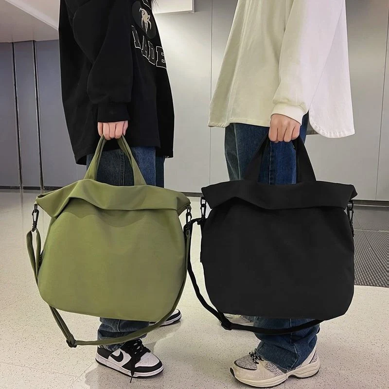 Nylon Travel Tote with Detachable Shoulder Strap product reference image
