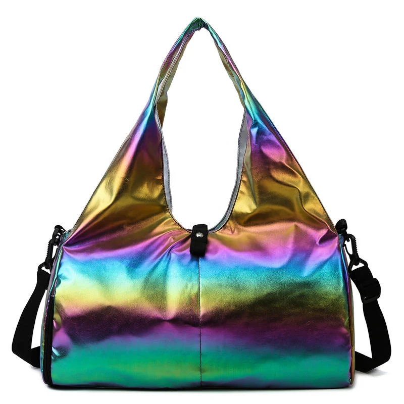 Pearlescent Women’s Weekender with Shoe Compartment Gold color SKU reference