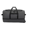 132L Rolling Travel Bag with Removable Strap · Two Sizes Gray SKU overview reference
