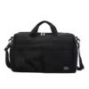 Oxford Travel Duffel with Shoe and Wet/Dry Compartments Black color SKU reference