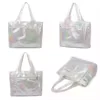 Pearlescent Gym & Travel Tote White color SKU reference